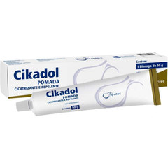 Pomada Cicatrizante E Repelente Cikadol 50g