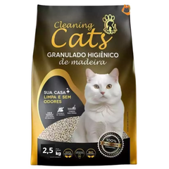 Areia Higiênica Franulado De Madeira 2,5kg Fms Pet