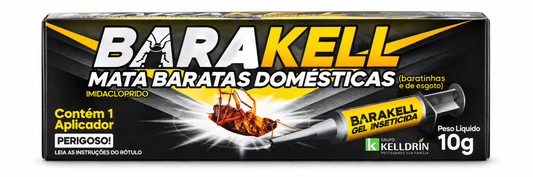 Inseticida Mata Barata Em Gel Barakell 10gr