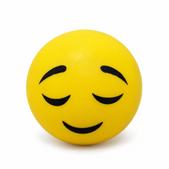 Brinquedo Bola Emoji Para Cães – Amarela