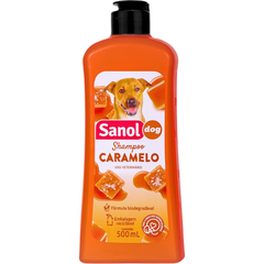 Shampoo Para Cães Sanol Dog Caramelo 500ml