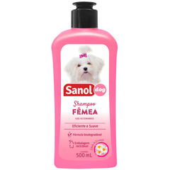 Shampoo Para Cães Sanol Dog Fêmea 500ml