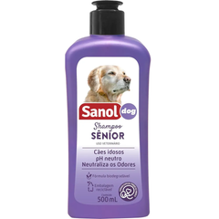 Shampoo Para Cães Sênior Sanol Dog 500ml