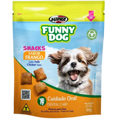 Petisco Funny Dog Snacks Sabor Frango 80gr