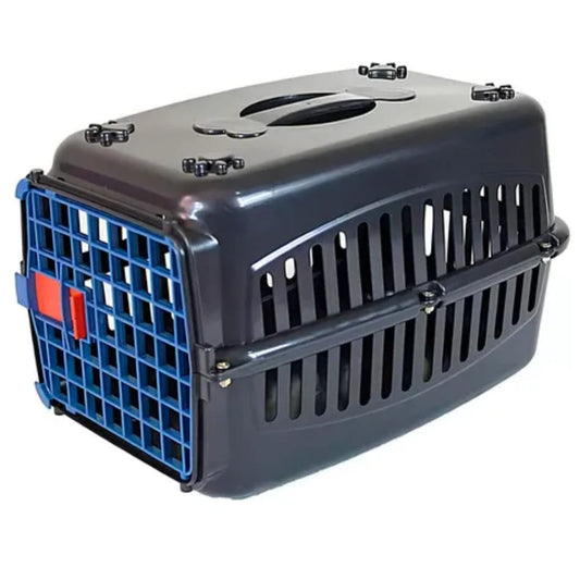 Caixa De Transporte Para Cães E Gatos Nº 0 – Porta Azul