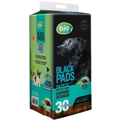 Tapete Higiênico Black Pads 80x60cm Com 30 Unidades