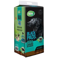 Tapete Higiênico Black Pads 80x60cm Com 6 Unidades
