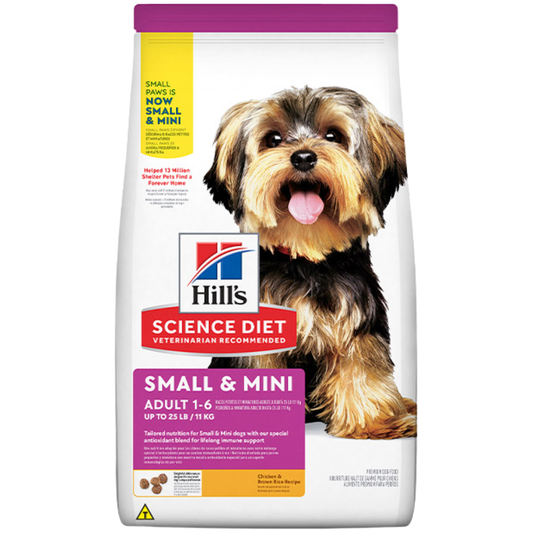 Ração Para Cães Adultos Hill's Small Mini 2,04kg