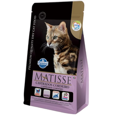 Ração Matisse Para Gatos Castrados Sabor Cordeiro 800gr