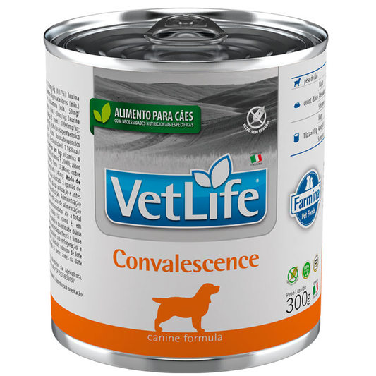 Ração Úmida Para Cães Vetlife Convalescence Lata 300gr