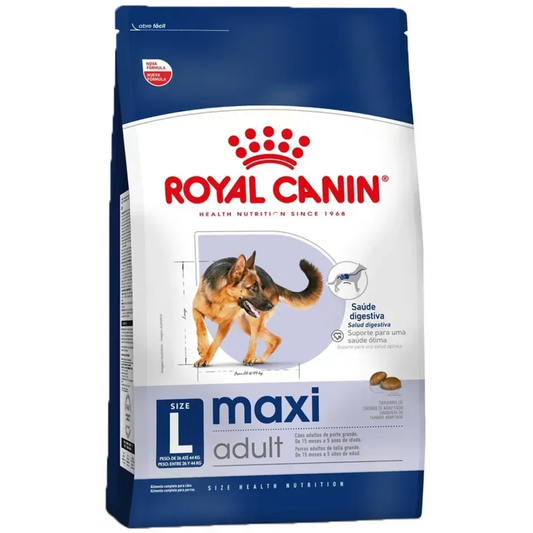 Ração Para Cães Adultos Raças Grandes Royal Canin Maxi 12kg