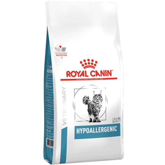 Ração Royal Canin Veterinary Hypoallergenic Para Gatos Com Sensibilidades Alimentares 1,5kg