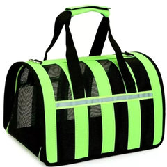 Transporte Para Cães E Gatos Bolsa Neon
