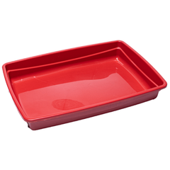 Bandeja Higiênica Pop Cor Vermelha