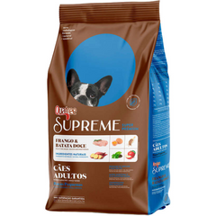 Ração Quatree Supreme Para Cães Adultos De Porte Pequeno Sabor Frango E Batata Doce 15kg