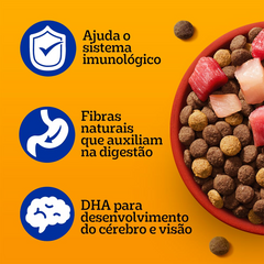 Ração Pedigree Para Cães Filhotes Sabor Carne, Frango E Cereais 15 Kg