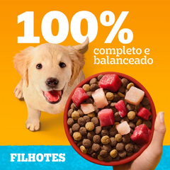 Ração Pedigree Para Cães Filhotes Sabor Carne, Frango E Cereais 15 Kg