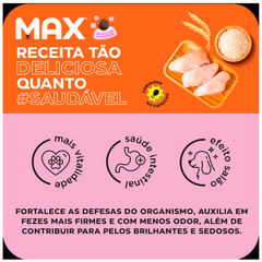 Ração Max Para Cães Adultos De Raças Pequenas Sabor Frango E Arroz 15kg