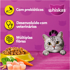Ração Whiskas Para Gatos Adultos Sabor Frango 10,1kg