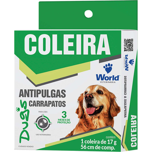 Coleira Antipulgas & Carrapatos Para Cães