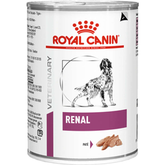 Ração Úmida Royal Canin Veterinary Lata Renal Para Cães Com Insuficiência Renal Crônica 410gr
