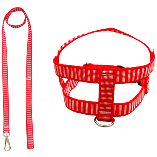 Peitoral Com Guia De Nylon 15mm Tamanho Nº 0 Para Cães
