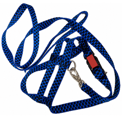 Peitoral Com Guia De Nylon 15mm Tamanho Nº 5 Para Cães