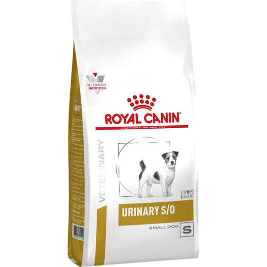 Ração Royal Canin Veterinary Urinary S/o Small Dog Para Cães De Porte Pequeno Com Cálculos Urinários 2kg