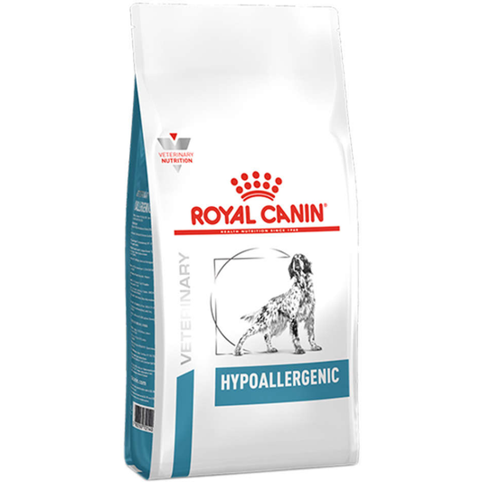 Ração Royal Canin Veterinary Hypoallergenic Para Cães Adultos Com Sensibilidades Alimentares 2kg