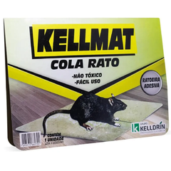 Ratoeira Adesiva Armadilha Cola Rato E Pragas Kellmat