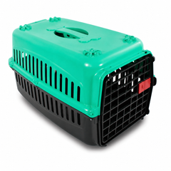 Caixa De Transporte Para Cães E Gatos Nº 1 – Cor Tiffany