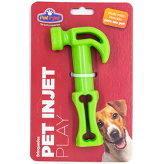 Brinquedo Pet Injet Martelo Verde