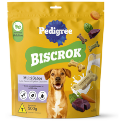 Biscoito Pedigree Biscrok Multi Para Cães Adultos 500gr