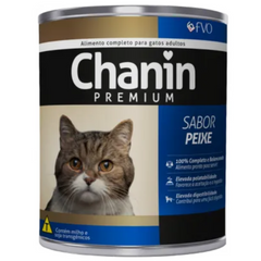 Ração Úmida Chanin Para Gatos Adultos Sabor Peixe 280gr