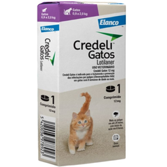 Antipulgas Credeli 12mg Para Gatos De 0,9 A 2kg Com 1 Comprimido