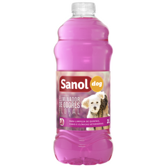 Eliminador De Odores Sanol Dog Floral 2 Lt