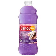 Eliminador De Odores Sanol Dog Lavanda 2 Lt