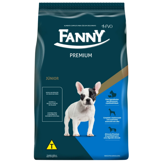 Ração Cão Premium Fanny Junior 10,1kg