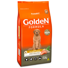 Ração Golden Fórmula Para Cães Adultos Sabor Salmão E Arroz 15kg