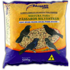Ração Para Pássaros Silvestres Pássaro Forte 500gr