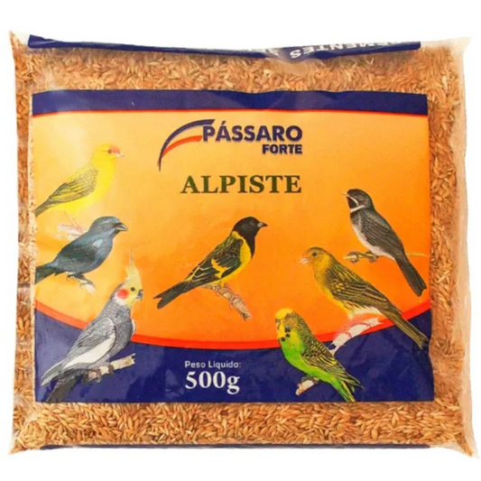 Ração Alpiste Pássaro Forte 500gr
