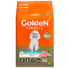 Ração Golden Fórmula Para Cães Adultos De Porte Pequeno Sabor Frango E Arroz 3kg