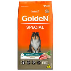Ração Golden Special Para Cães Adultos Raças Pequenas Sabor Carne E Frango 15kg