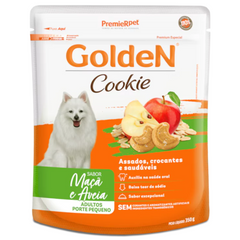 Biscoito Golden Cookie Sabor Maçã E Aveia Para Cães Adultos De Porte Pequeno 350gr