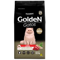 Ração Golden Para Gatos Adultos Sabor Carne 10,1 Kg