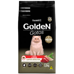 Ração Golden Para Gatos Adultos Sabor Carne 1kg