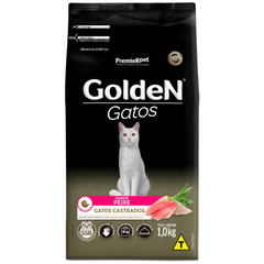 Ração Golden Para Gatos Adultos Castrados Sabor Peixe 1kg