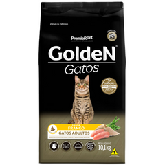 Ração Golden Para Gatos Adultos Sabor Frango 10,1 Kg