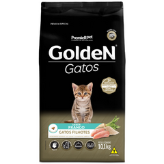 Ração Golden Para Gatos Filhotes Sabor Frango 10,1 Kg