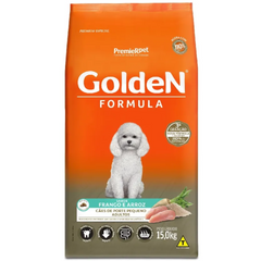 Ração Golden Fórmula Para Cães Adultos Minibits Sabor Frango E Arroz 15 Kg
